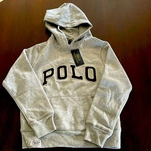 Polo Ralph Lauren Gray Hooded Sweatshirt